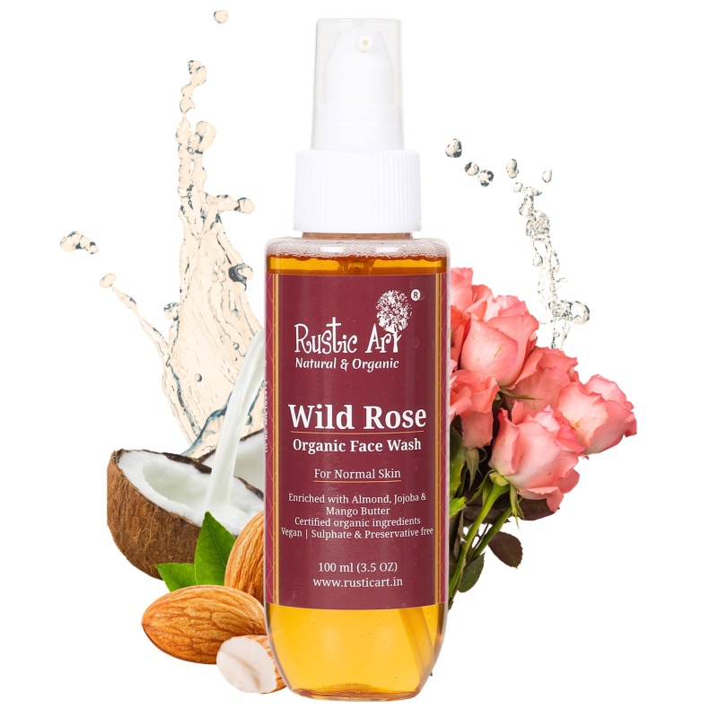 Wild rose face wash 100 ml - 1.jpg