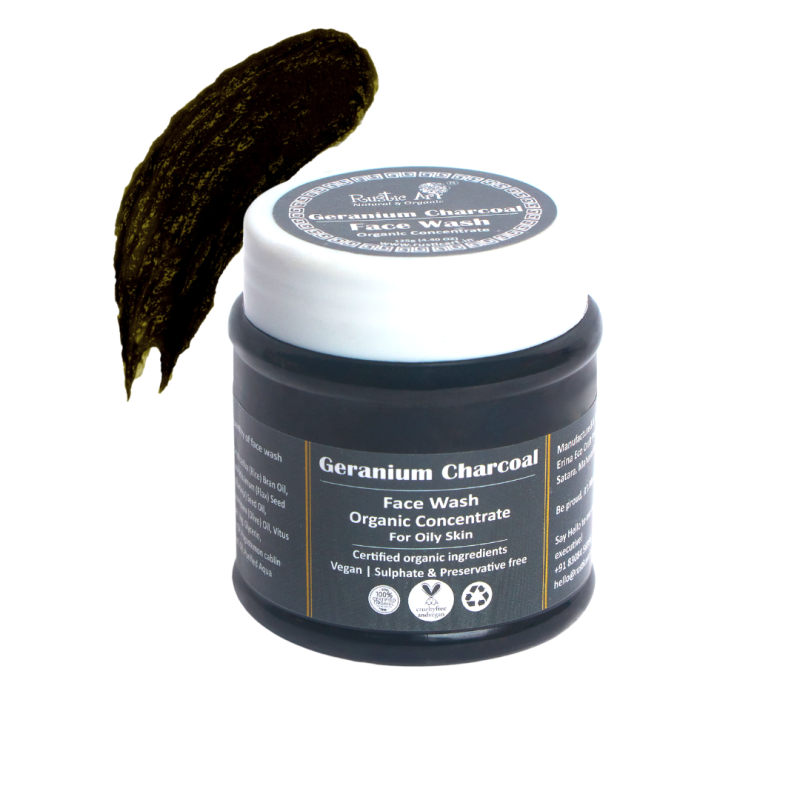 Geranium Charcoal Face wash 125 gm 8.png