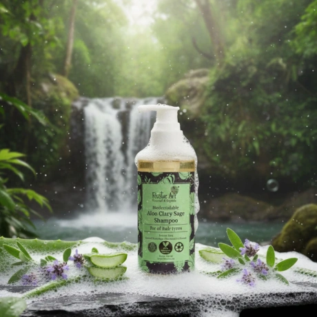 Šampoon aaloe ja muskaatsalveiga 210ml