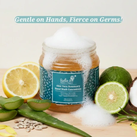 Aaloe vera ja rosmariini kätepesugeeli kontsentraat (täitepakend) 500gm