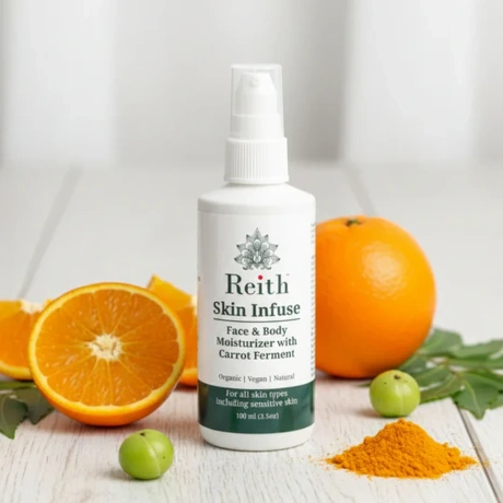 Reith Skin Infuse Face & Body Moisturizer with Carrot Ferment