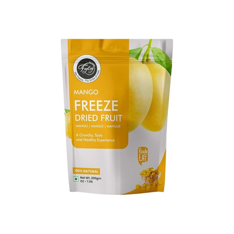 Külmkuivatatud mango kuubikud 200g – 100% naturaalne